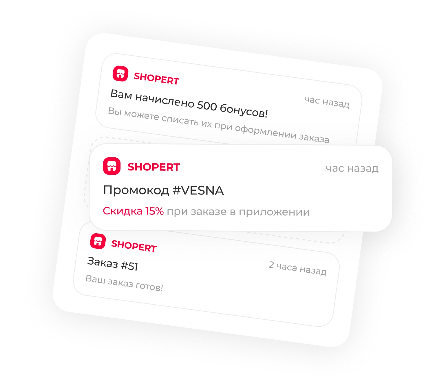 Push-уведомления — Возвращают клиентов к покупкам